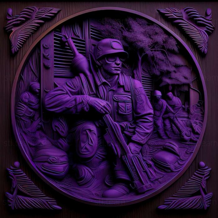 3D модель Игра Vietcong Purple Haze (STL)